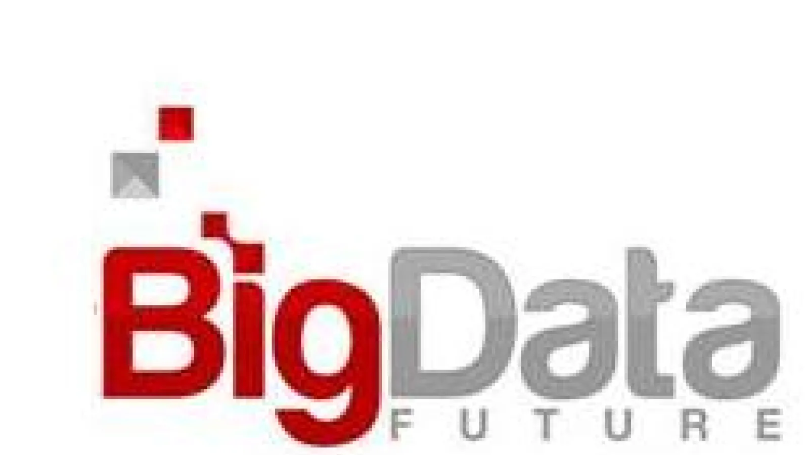 The text Big Data Future with logo