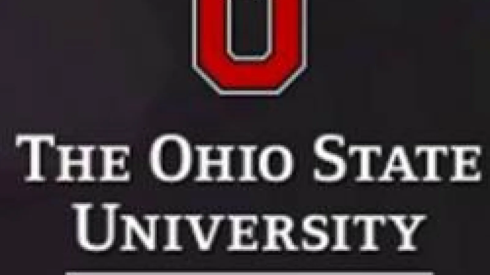 Block O with the text: The Ohio State University