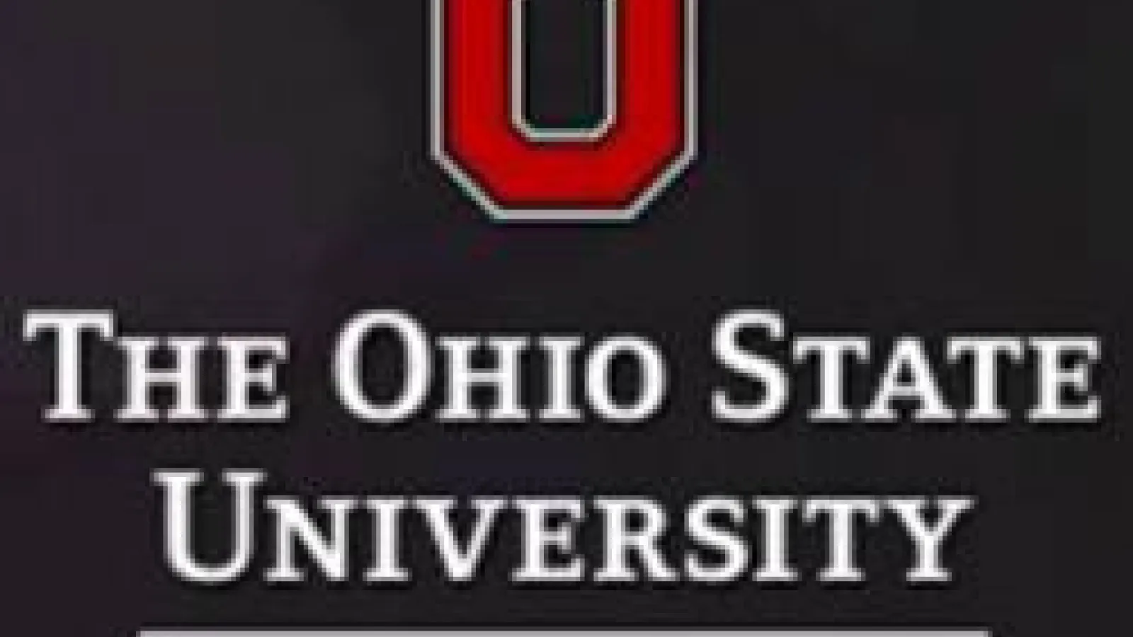 Block O with the text: The Ohio State University